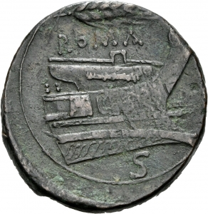 reverse of Roman Republic RRC 72/5