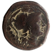 obverse of Roman Republic RRC 72/6