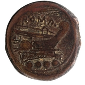 reverse of Roman Republic RRC 72/6