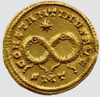 reverse of Constantine I RIC VII 192
