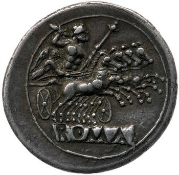 reverse of Roman Republic RRC 34/1