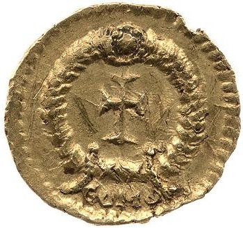reverse of Valentinian III RIC X 2075