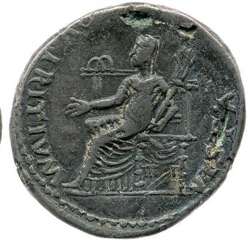 reverse of Vitellius RIC I² 33