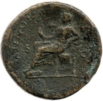 reverse of Vespasian RIC II 990
