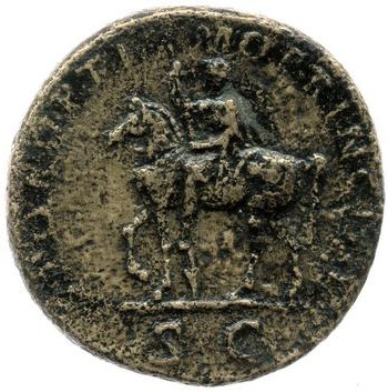 reverse of Trajan RIC II 599