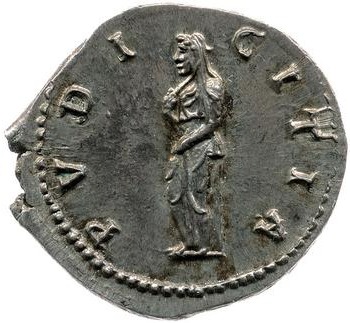 reverse of Hadrian RIC II 2506