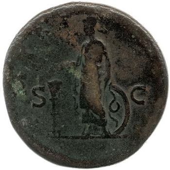 reverse of Hadrian RIC II 671