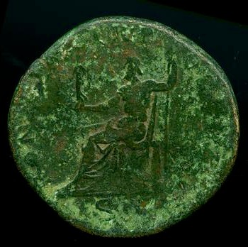reverse of Hadrian RIC II 251