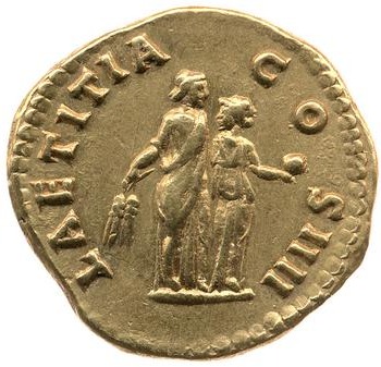 reverse of Antoninus Pius RIC III 199B