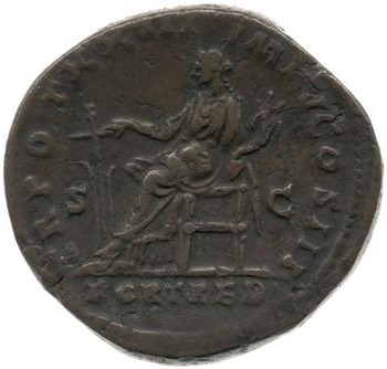 reverse of Marcus Aurelius RIC III 962