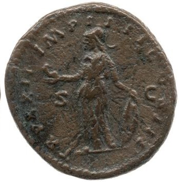 reverse of Marcus Aurelius RIC III 953