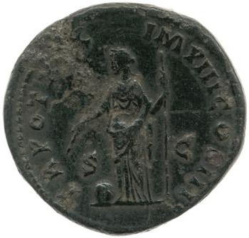 reverse of Marcus Aurelius RIC III 911