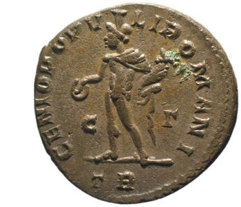 reverse of Maximian RIC VI 183B