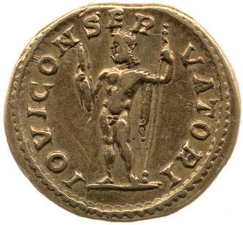 reverse of Macrinus RIC IV 74