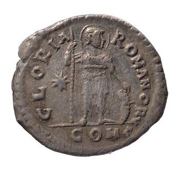 reverse of Theodosius II RIC X 377