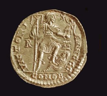 reverse of Avitus RIC X 2408